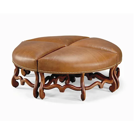 Pie Shaped Corner Bench